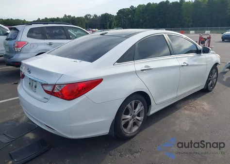 2013 Hyundai Sonata Limited z USA, uszkodzony, nr VIN 5NPEC4AC7DH621225